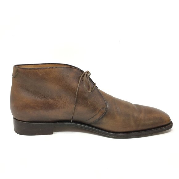 Salvatore Ferragamo Tramezza Chukka Boots Size 12 main image 8